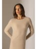 Perfect Cashmere Kaschmir-Kleid "Lola" in Beige