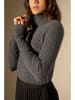 Perfect Cashmere Kaschmir-Rollkragenpullover "Liora" in Anthrazit