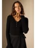 Perfect Cashmere Kaschmir-Pullover "Selene" in Schwarz