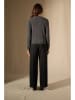 Perfect Cashmere Kasjmieren vest "Leora" antraciet
