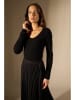 Perfect Cashmere Kaschmir-Pullover "Cylena" in Schwarz