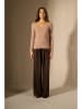 Perfect Cashmere Kaszmirowy sweter "Cylena" w kolorze jasnobrązowym