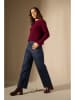 Perfect Cashmere Kaschmir-Pullover "Souna" in Bordeaux