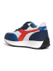 Diadora Sneakersy w kolorze granatowo-czerwono-białym