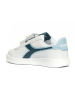 Diadora Sneakers in Weiß/ Blau