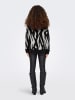 ONLY Pullover in Schwarz/ Grau