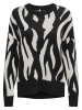 ONLY Pullover in Schwarz/ Grau