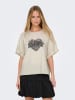 ONLY Shirt in Creme