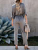 Milan Kiss Jumpsuit in Grau