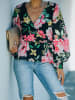 Milan Kiss Blouse zwart/roze