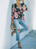 Milan Kiss Blouse zwart/roze