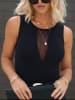 Milan Kiss Top in Schwarz