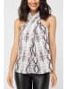 Milan Kiss Blousetop wit/zwart/beige