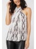Milan Kiss Blousetop wit/zwart/beige