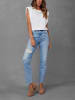 Milan Kiss Bluse in Weiß