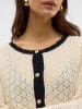 Vero Moda Cardigan in Beige/ Schwarz