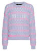 Vero Moda Sweter w kolorze błękitno-różowym