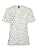 Vero Moda Shirt in Weiß/ Schwarz