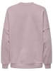 ONLY Sweatshirt in Rosa
