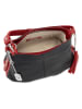 Anna Morellini Leren schoudertas "Mia" zwart - (B)30 x (H)20 x (D)8 cm