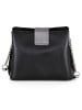 Anna Morellini Leren schoudertas "Santuzza" zwart - (B)22 x (H)19 x (D)10 cm