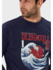 OLDSKULL Bluza w kolorze granatowym