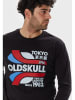 OLDSKULL Longsleeve in Schwarz