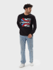 OLDSKULL Longsleeve in Schwarz