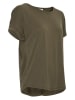 MOSS COPENHAGEN Koszulka "Fenya" w kolorze khaki
