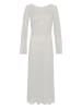 MOSS COPENHAGEN Kleid "Kobra" in Weiß