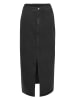 MOSS COPENHAGEN Jeans-Rock "Zebina Ada" in Schwarz
