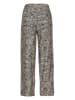 MOSS COPENHAGEN Hose "Amabella" in Schwarz/ Beige