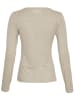 MOSS COPENHAGEN Wolllongsleeve "Nesmina" in Beige
