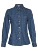 MOSS COPENHAGEN Jeans-Hemd "Sophine Emma" in Blau