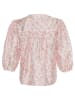 MOSS COPENHAGEN Blouse "Isadora" wit/lichtroze