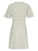 MOSS COPENHAGEN Kleid in Creme/ Grün