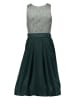 Turi Landhaus Dirndl in Petrol/ Hellgrau