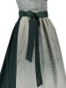 Turi Landhaus Dirndl in Petrol/ Hellgrau