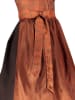 Turi Landhaus Dirndl bruin/oranje