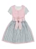 Turi Landhaus Dirndl lichtroze/lichtblauw