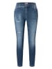 MAC Dżinsy "New Jersey" - Skinny fit - w kolorze niebieskim