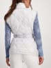 monari Doorgestikte bodywarmer wit