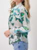 monari Blouse grijs/groen