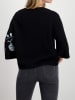 monari Sweter w kolorze czarnym