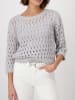 monari Sweter w kolorze srebrnym