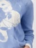 monari Pullover in Blau/ Weiß