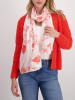 monari Viscose sjaal rood - (L)180 x (B)70 cm