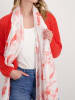 monari Viscose sjaal rood - (L)180 x (B)70 cm