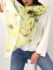 monari Viscose sjaal geel - (L)180 x (B)70 cm