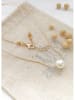 atelier MIU Vergold. Halskette mit Perle - (L)41 cm